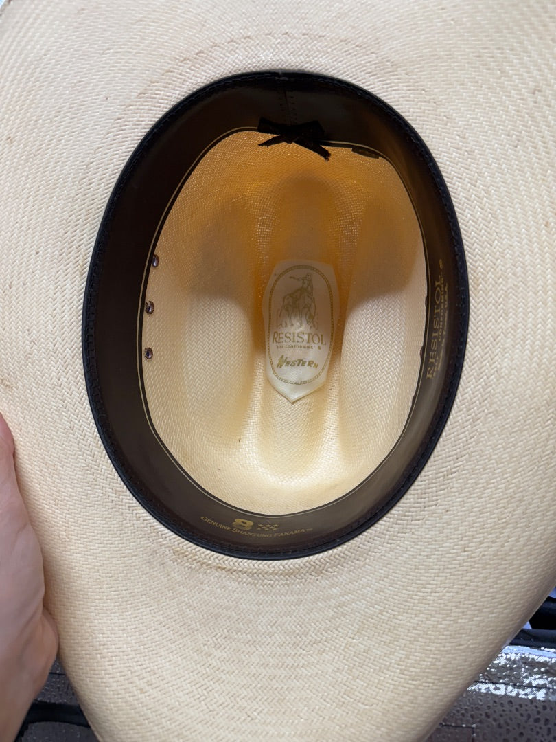 White Resistol Cowboy hat Hooey