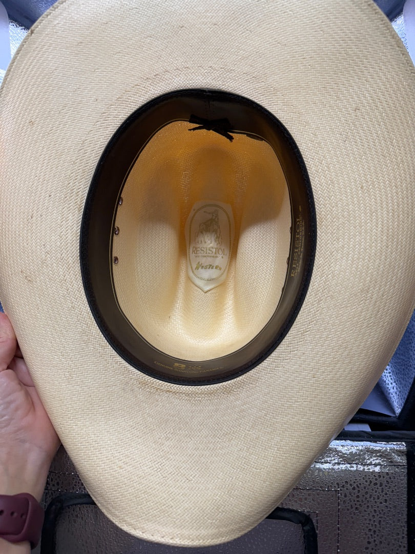 White Resistol Cowboy hat Hooey