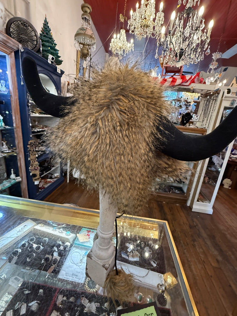 Fur Horn Hat