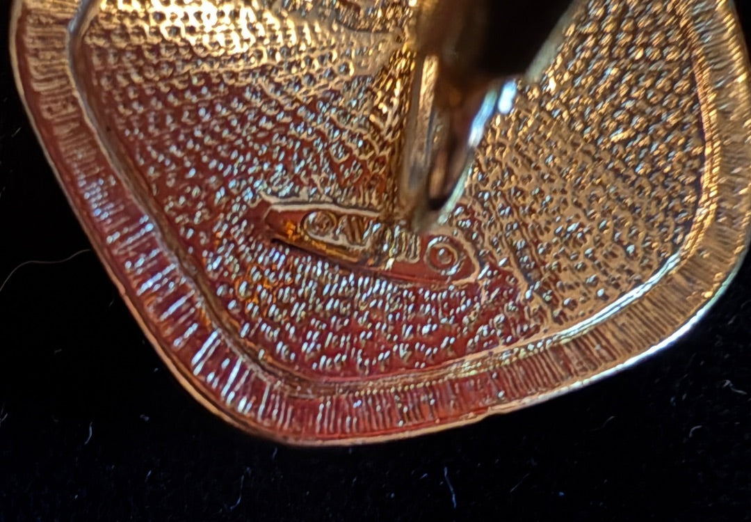 Avon Cabochon My Sales Rock bracelet earring set