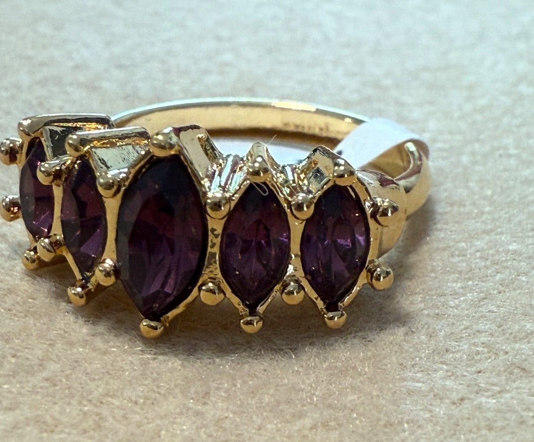Amethyst AVON Amethyst AVON Ring, 6.75, 6.75