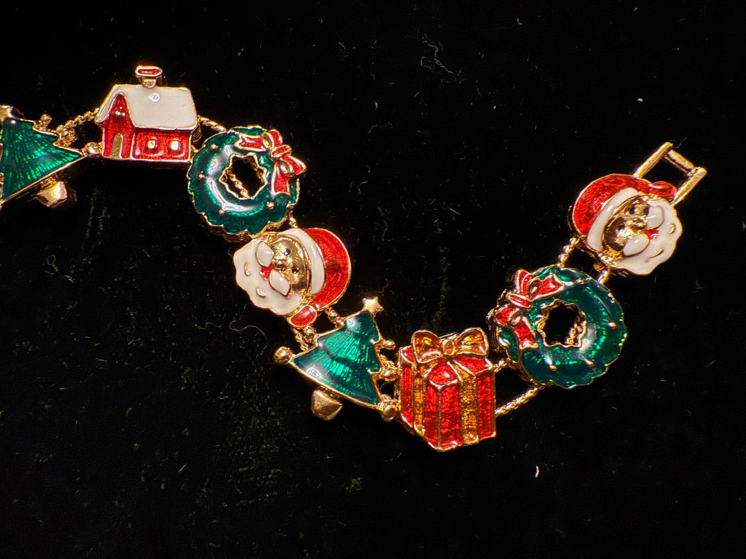 Vintage Avon Christmas Bracelet