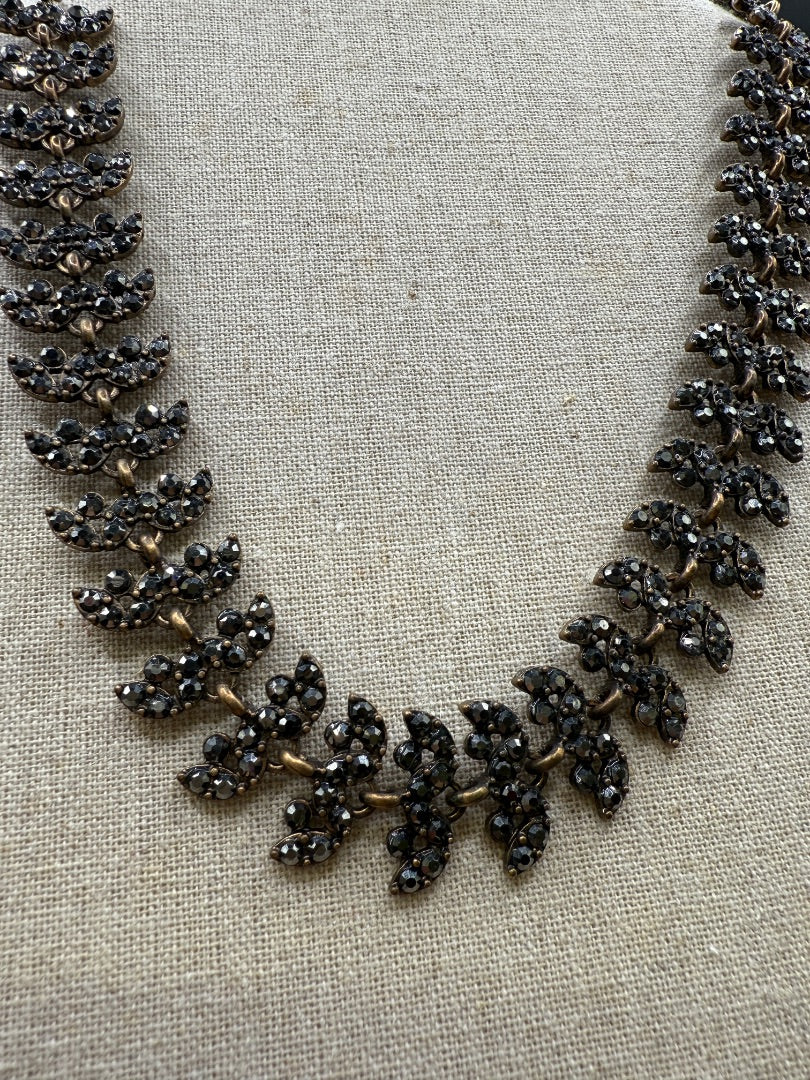 Root beer Bling Necklace