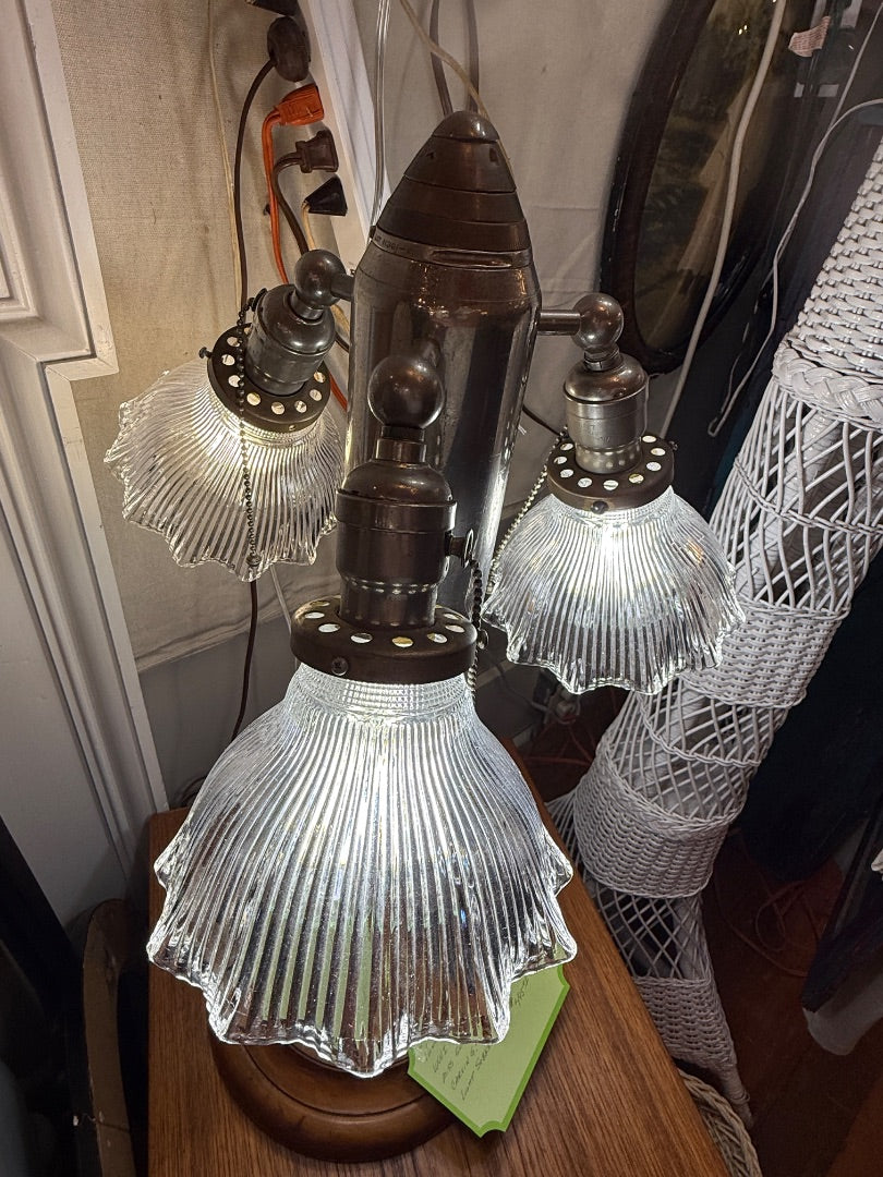 1926 Tramp Art Lamp