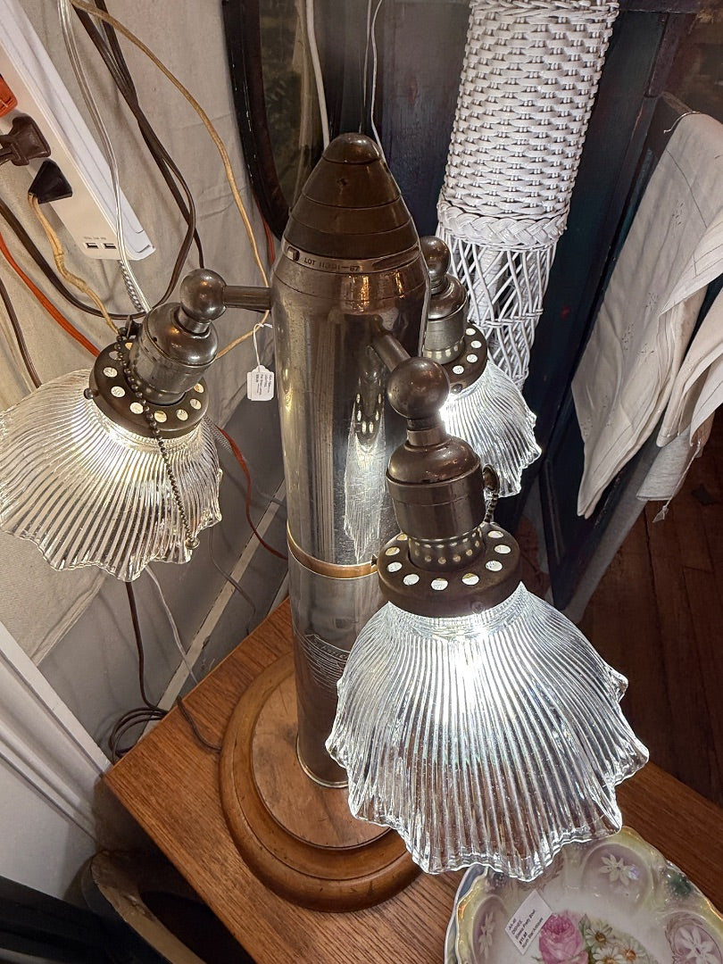 1926 Tramp Art Lamp