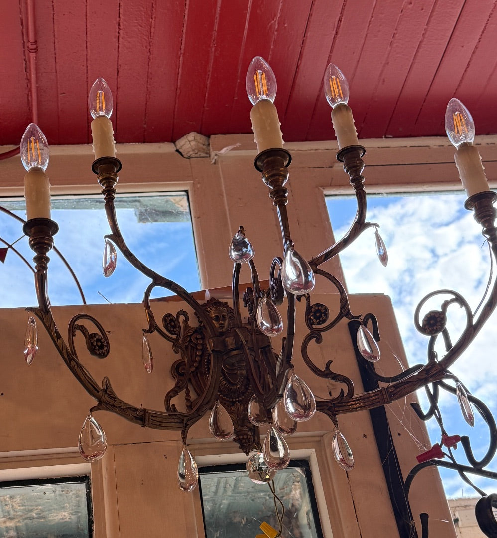 30's Medusa Head Sconce
