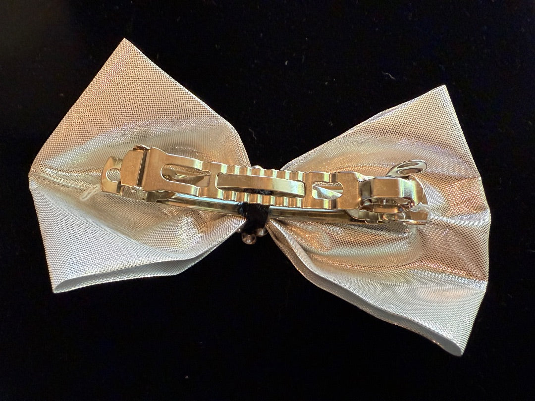 Vintage Avon Silver bling Hair ribbon