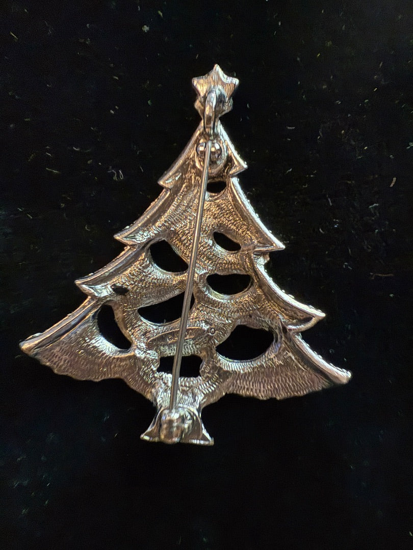 Christmas Tree Pin Brooch