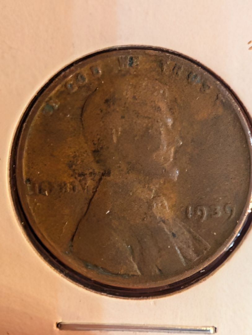 1939 Lincoln Wheat Cent
