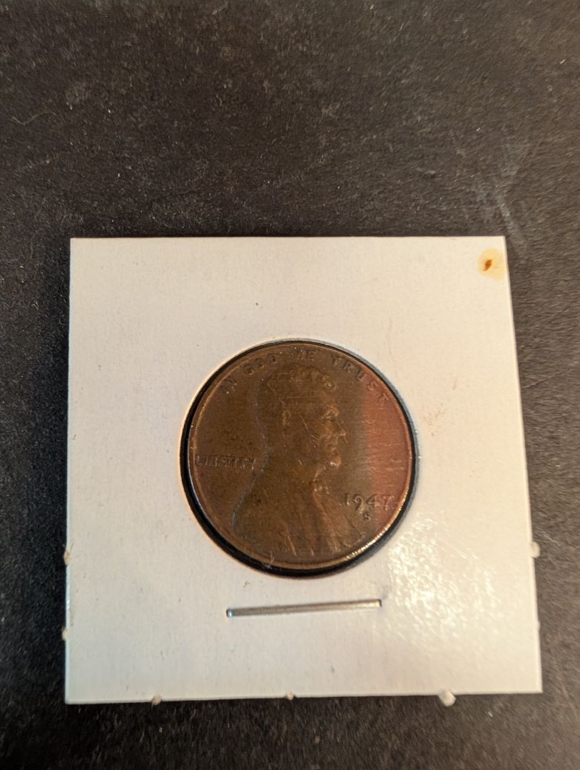 1947 S Lincoln Wheat Cent