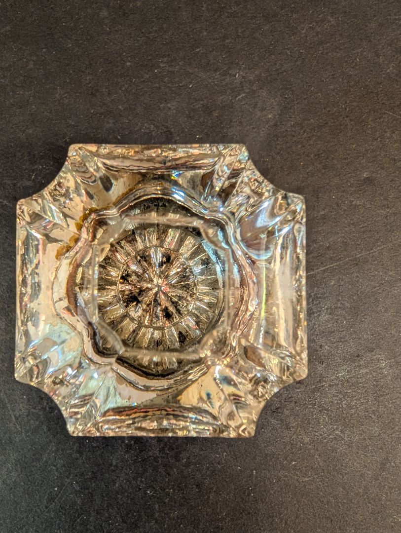 Glass Door Knob Cross