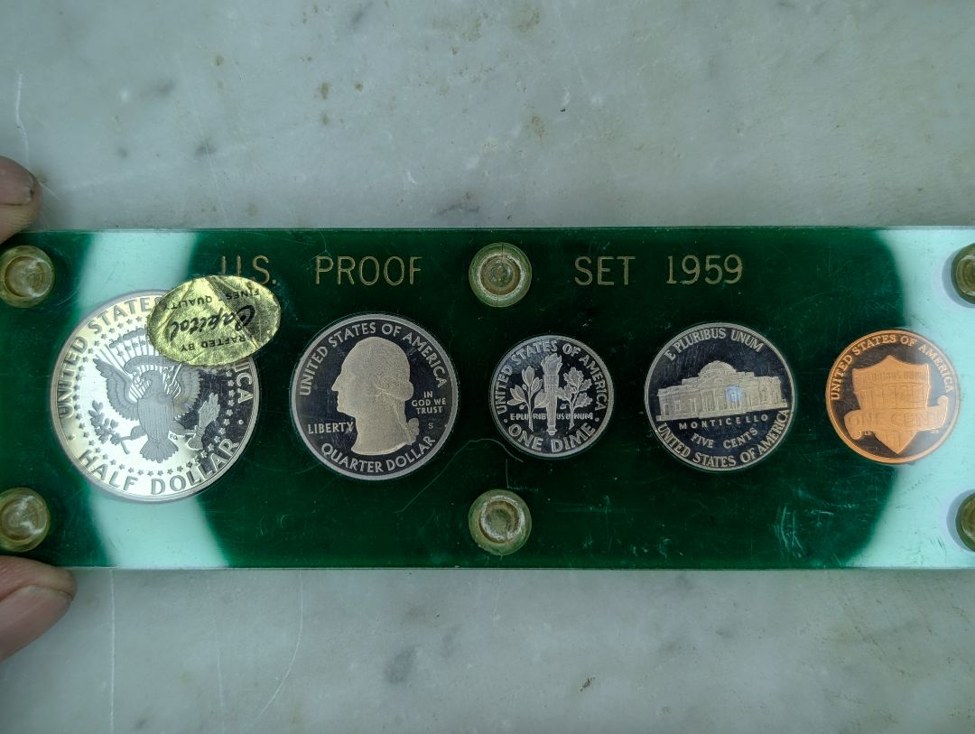 2011-S Incomplete Proof Set