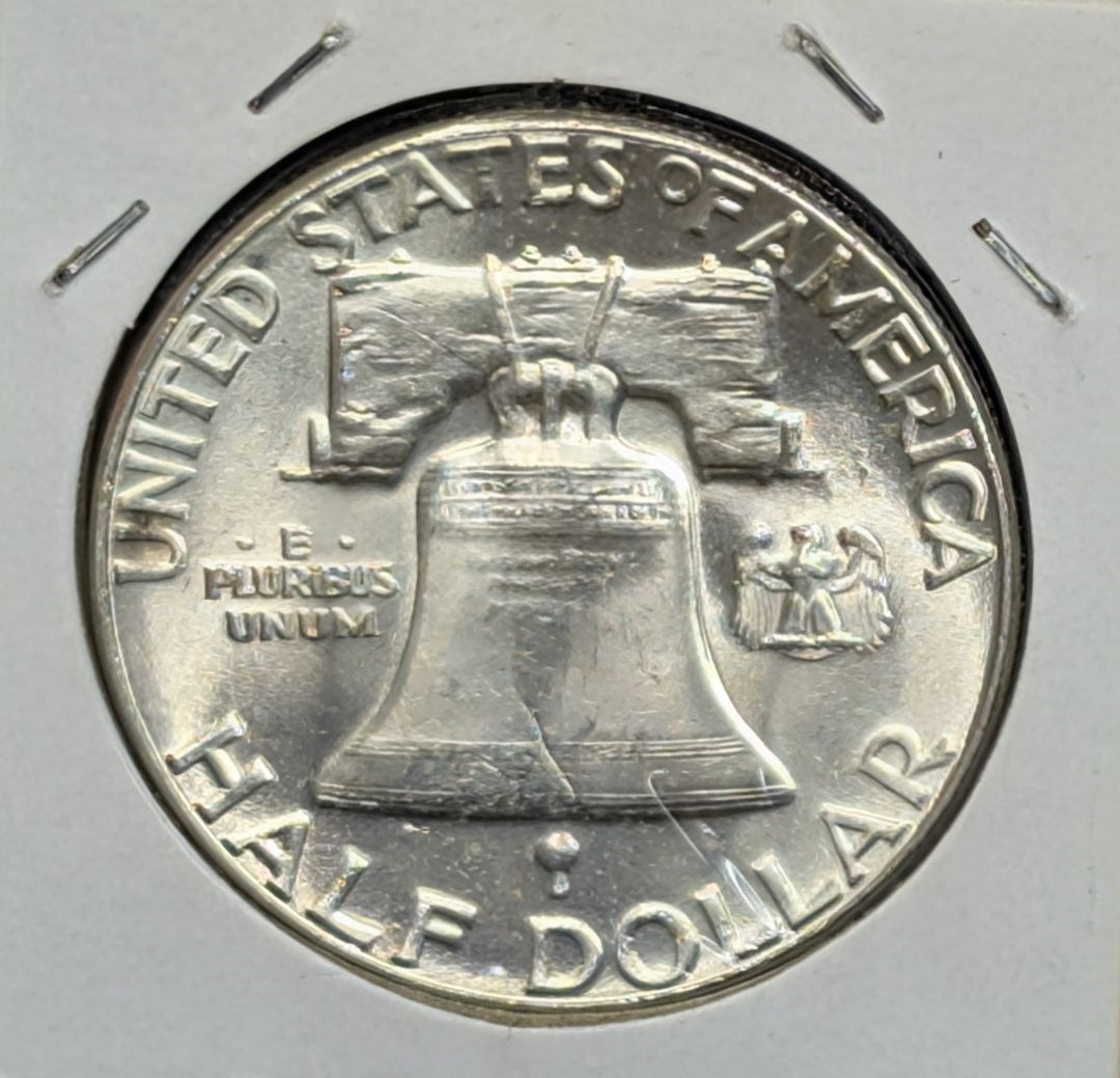 1962-P Uncirculated Franklin Half Dollar