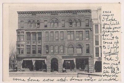 YMCA Geneva NY New York  Postcard