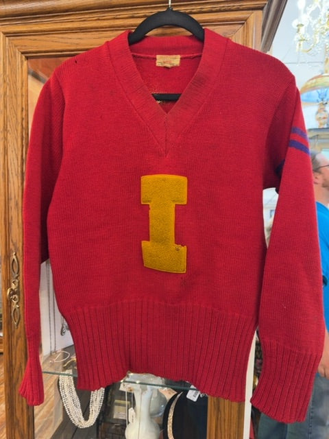 Vintage 40s collegiate sweater