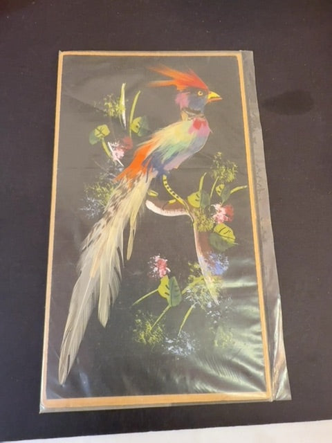 Mexican feather art