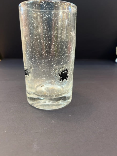 Spider bat Halloween candle holder