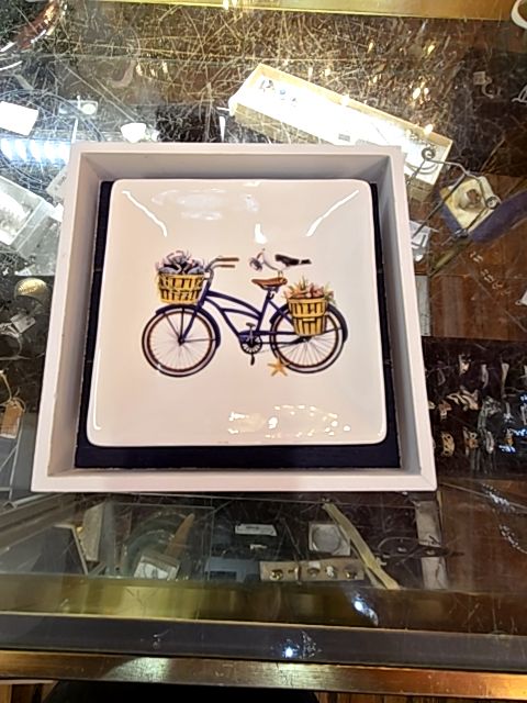 Bicycle framed plate
