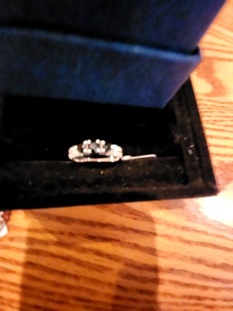 Sterling Silver Sapphire Ring