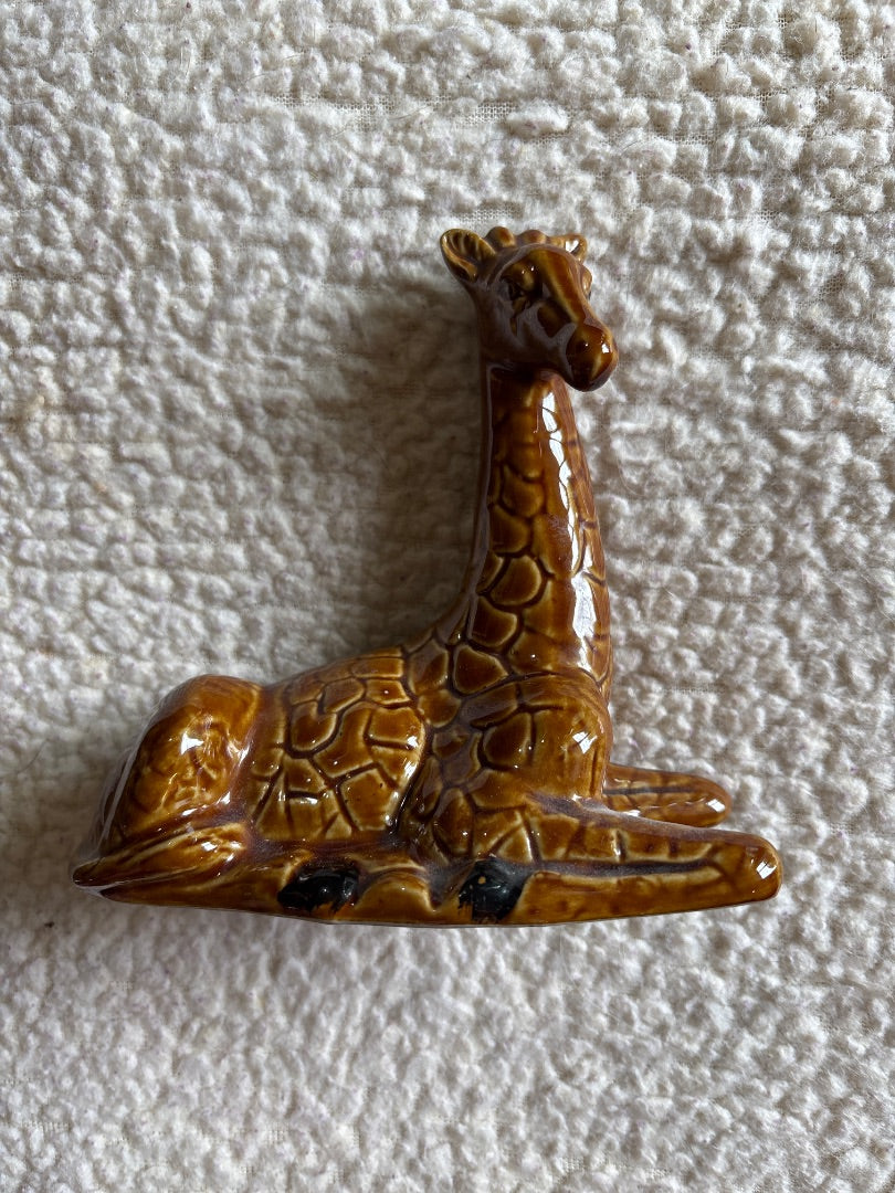 Glass Giraffe figurine