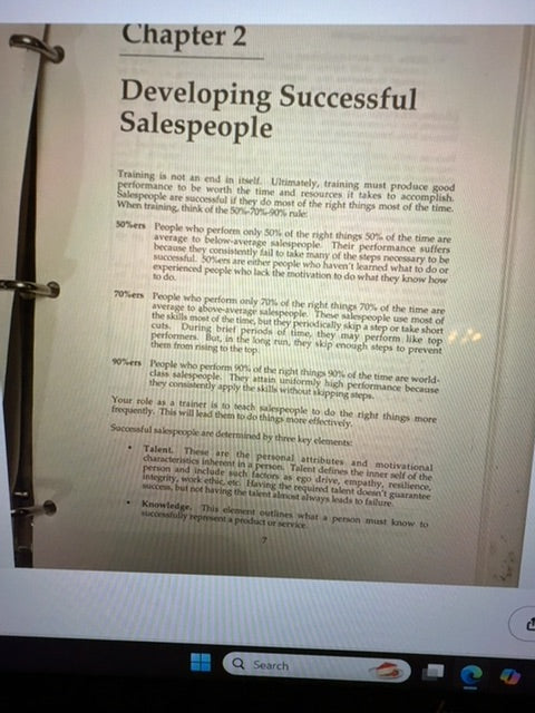 50 Fifty Activities for Sales Training Phillip Faris 1993