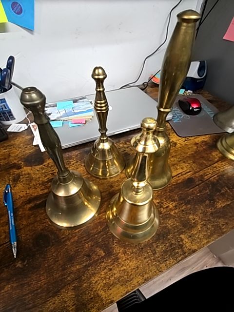 Brass Handled School Bell