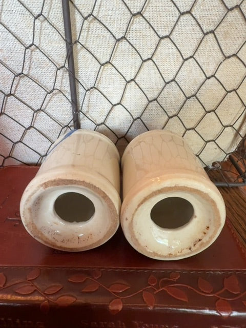 Milk Can Set of Shawnee Salt & Pepper Shakers, 3"