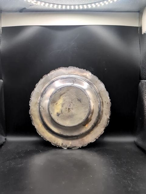 Silver Plate Cake Dish