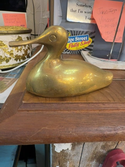 Brass duck