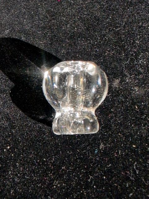 Clear Glass Furniture Knob