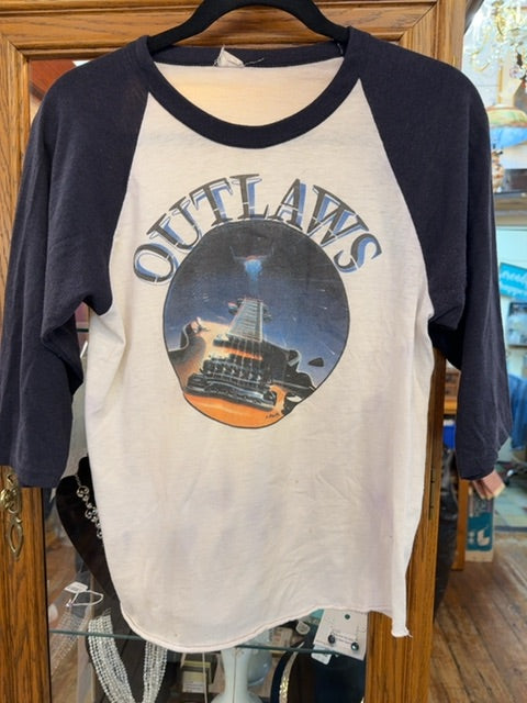 Vintage 80s Outlaws Concert Shirt