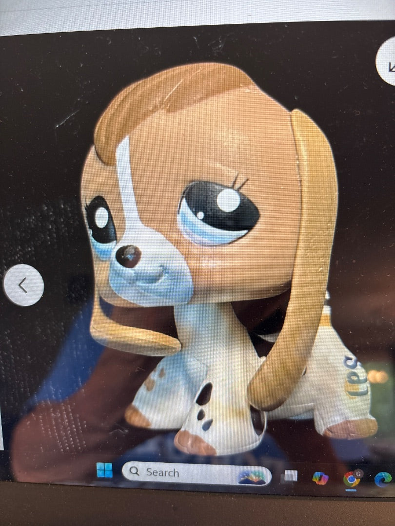 GSK - EBAY LPS BROWN BEAGLE DOG