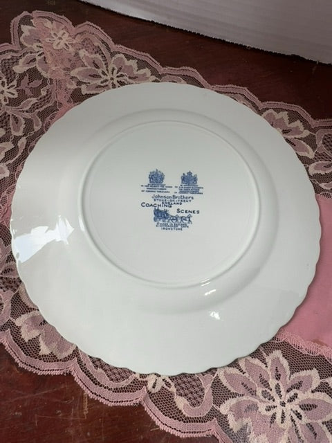 Johnson Bros plate, 10”