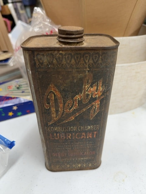 Derby lubricant can