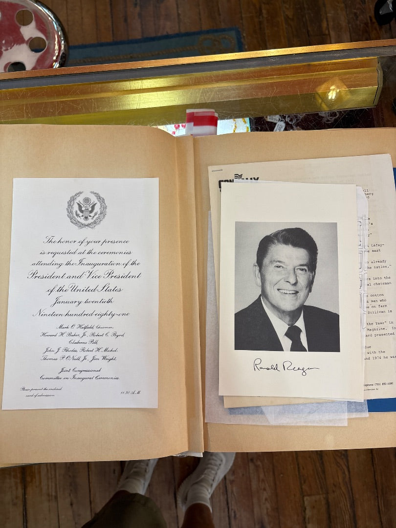 Collection Inauguration Ronald Reagan 1980s