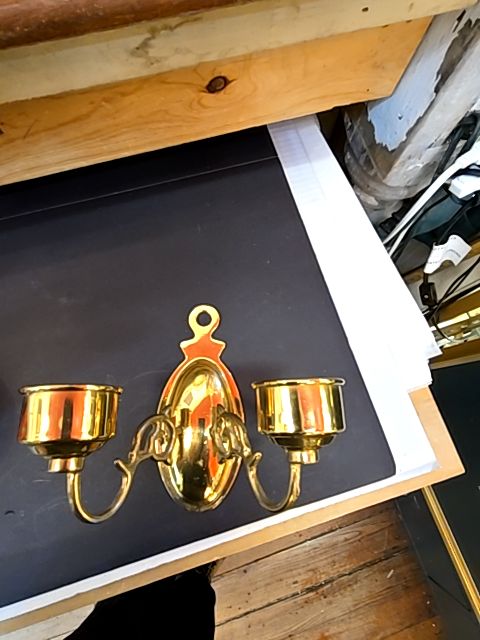 Brass Sconce