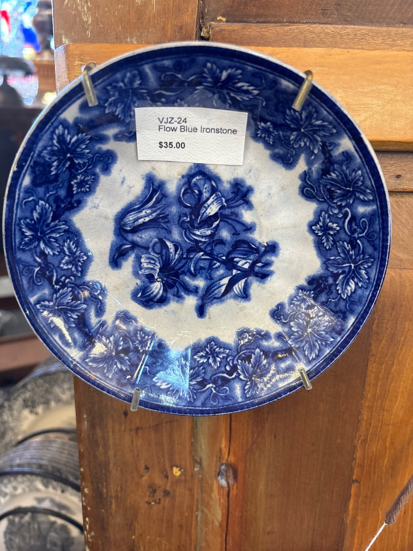 Flow Blue Ironstone