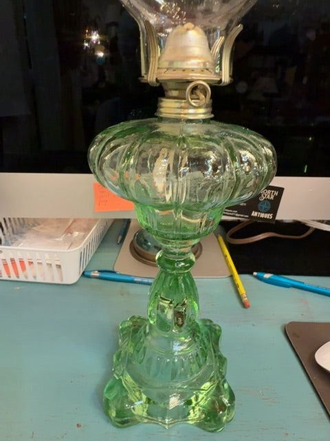 Vintage oil lamp