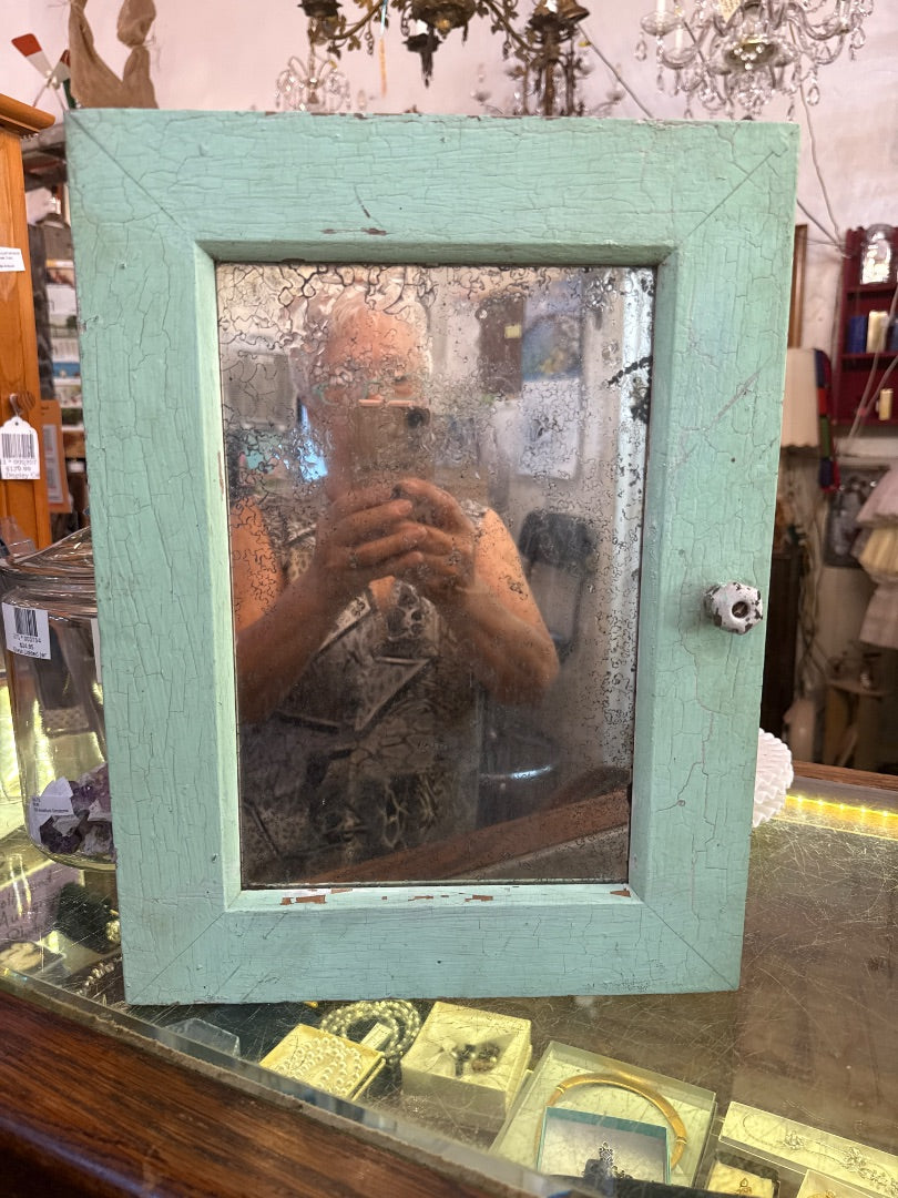Vintage cabinet, 16”x12”