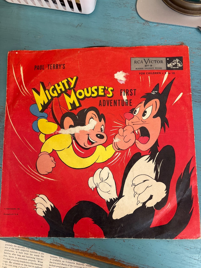 Mighty Mouse 1st Adventure Record