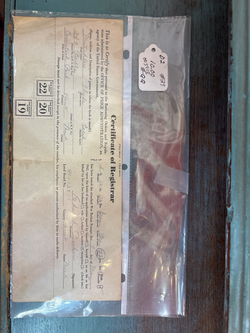 QQ 27 Certificate of Registrar