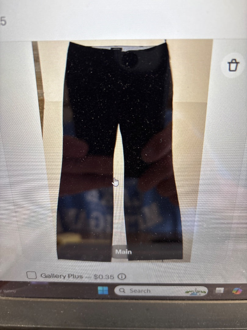 GSK - EBAY LandsEnd Wms Navy Blue Pants