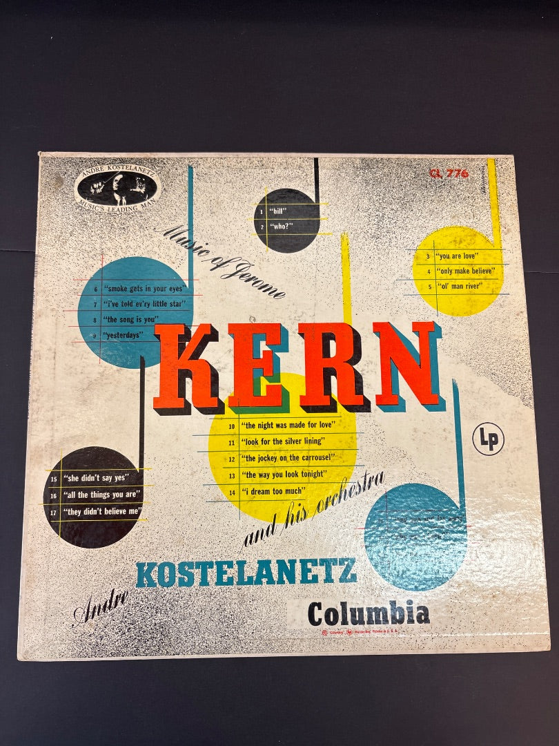 Cover only-Music of Jerome Kern