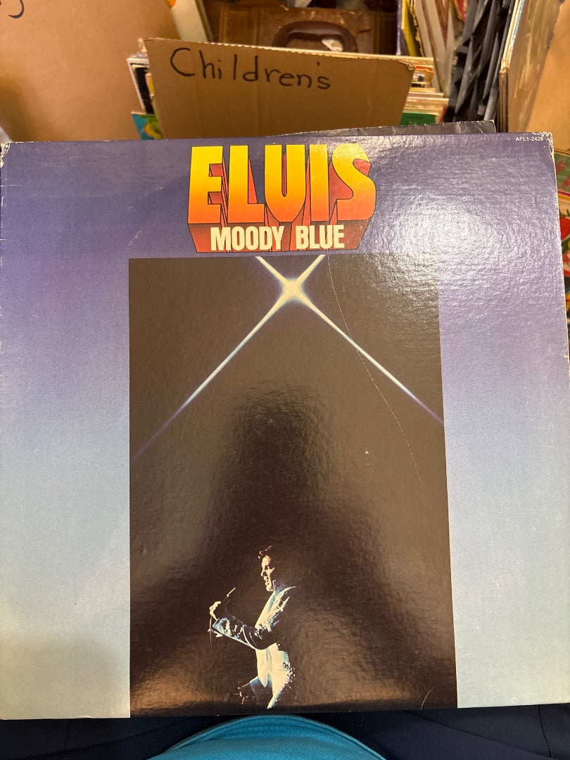 ELVIS MOODY BLUE ALBUM