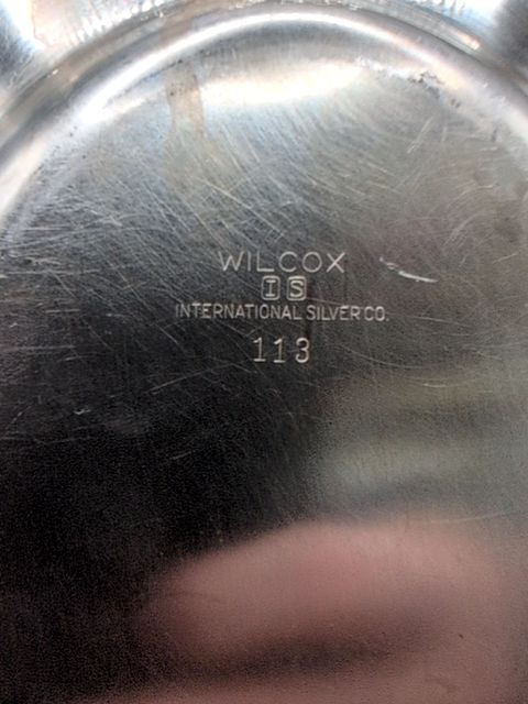 Silver Plated Butter Tray