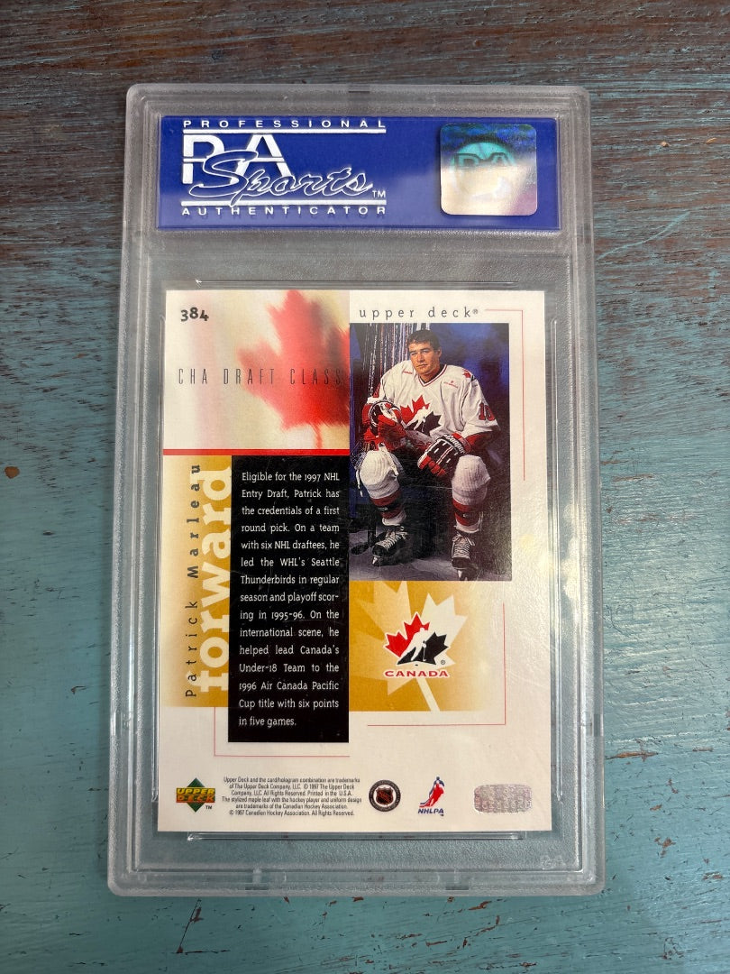 Patrick Marleau 1996 Hockey Sports Card