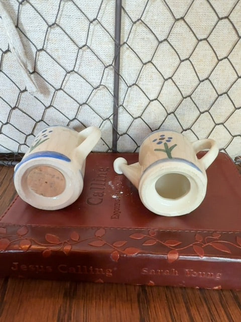 Watering Can Shawnee Salt & Pepper Shakers, 3"