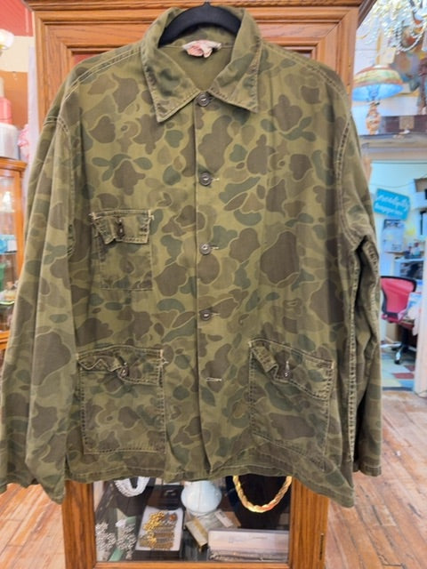 Vintage 60s Camo Jacket