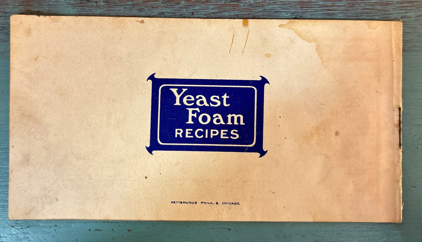 Advertising Recipe Book Yeast Foam Recipes Northwestern Yeast Chicago