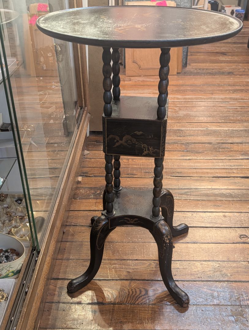 Japanese Painted Night Stand